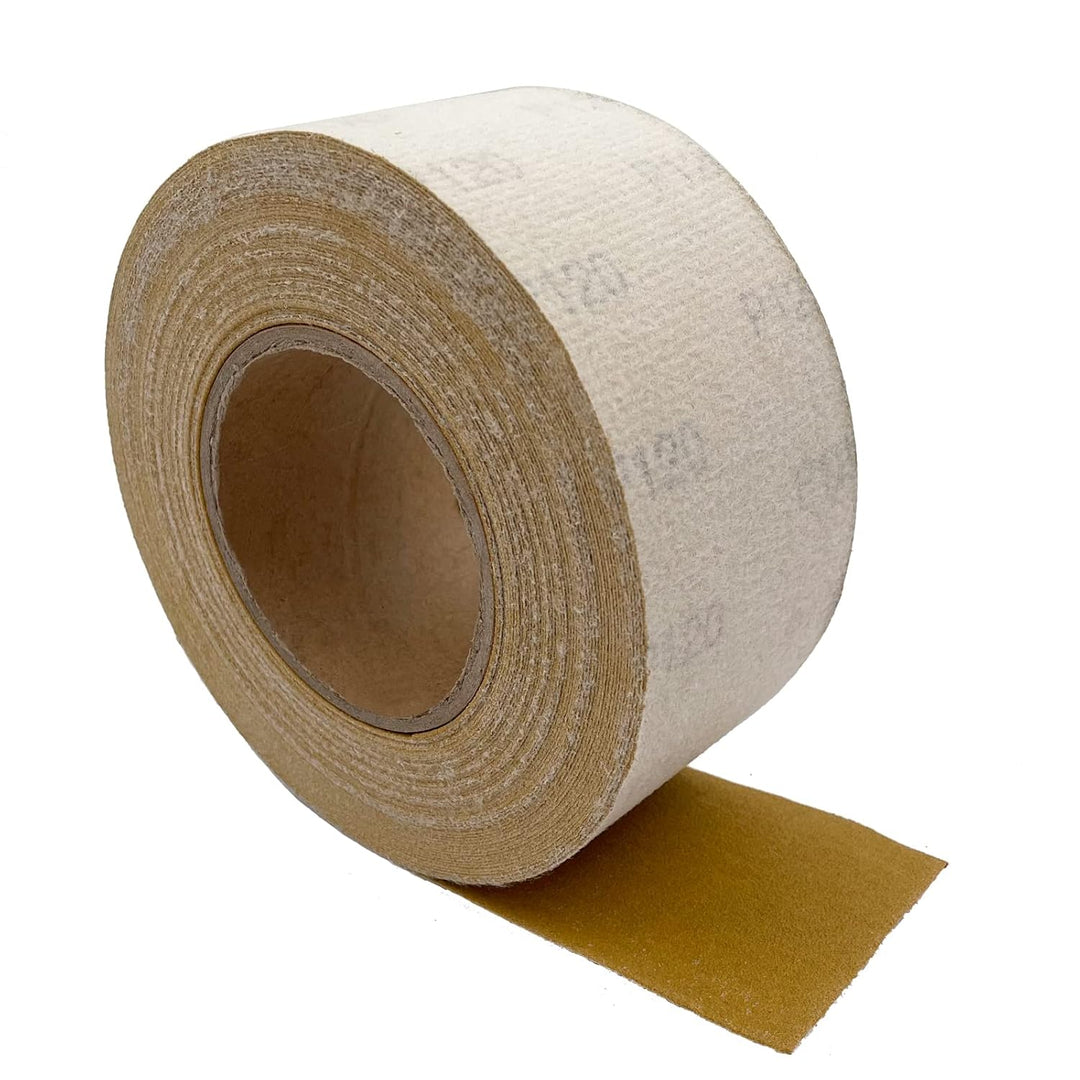 Schleifpapierrolle mit 7cm x 18m Aluminiumoxid Klettverschluss Schleifpapier Schleifpapier für Holzm