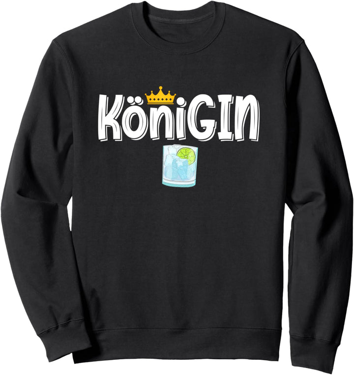 Braut Team Junggesellenabschied Karneval Konfetti KöniGin Sweatshirt