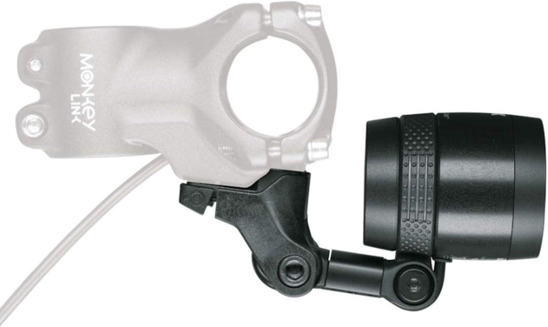 MonkeyLink Unisex – Erwachsene Lumotec IQ-X E ML 150 Connect Frontscheinwerfer für E-Bikes LUX, Schw