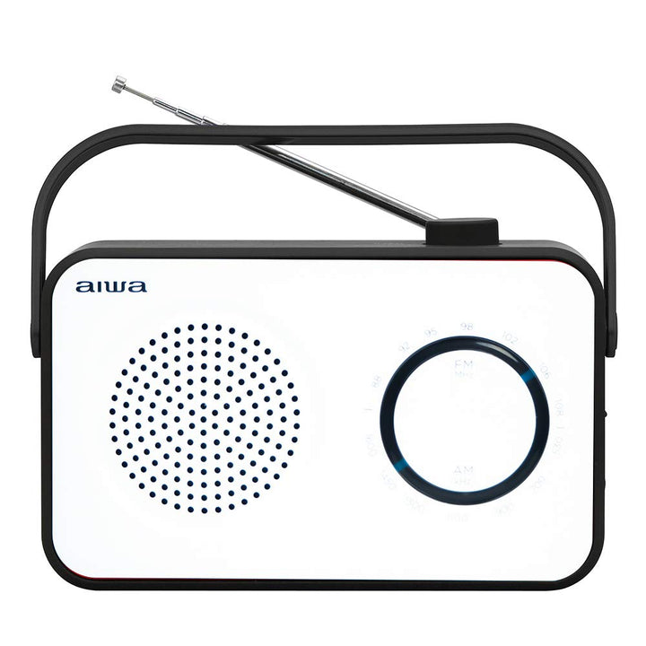 Aiwa R-190BW Kofferradio FM, MW Weiss