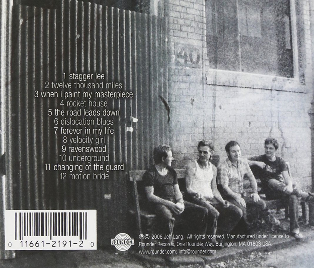 Dislocation Blues, Audio-CD