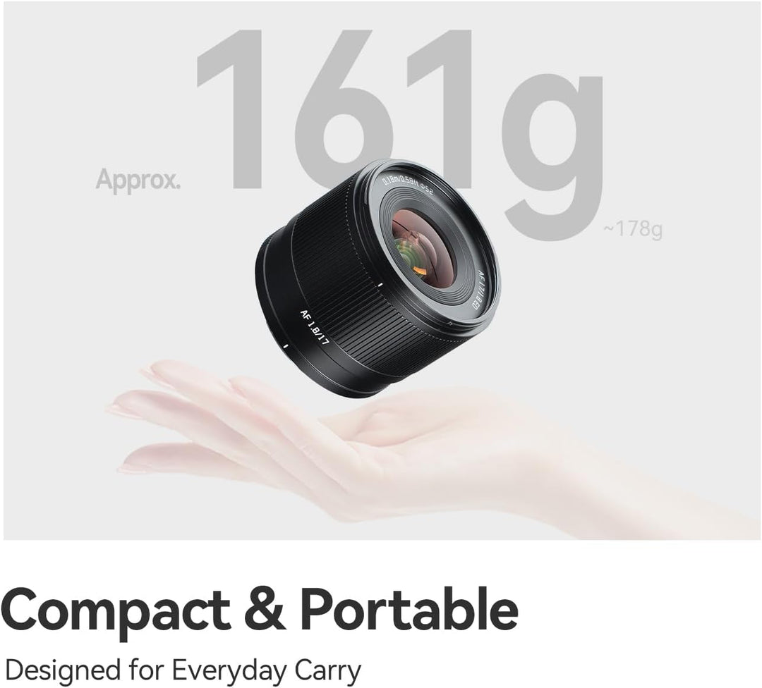 TTARTISAN APS-C 17mm F1.8 X AF Prime Weitwinkel Linse für Fuji X-Bajonett X-A1 X-A10 X-A2 X-A20 X-A3