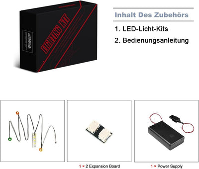 Led Licht Set für Lego Family House and Electric Car 60398 (Kein Lego), Dekorationsbeleuchtungsset f