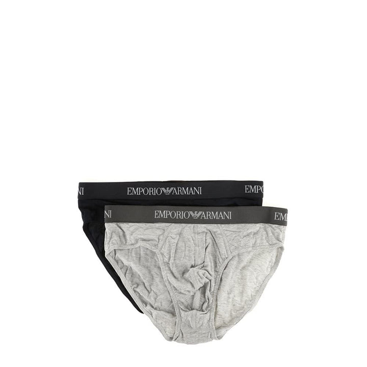 Herren Slip (2er Pack), Marine/Grey Appleng