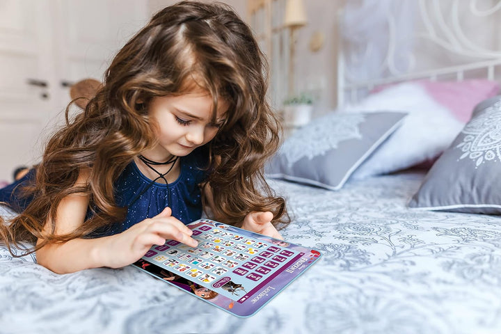Lexibook, Die Eiskönigin, Educational Bilingual Learning Tablet, Lernen Sie Buchstaben, Zahlen, Wört