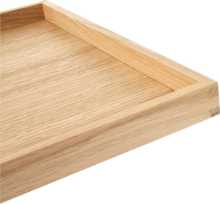 Blomus 63800 -BORDA- Tablett L aus massivem Eichenholz, Serviertablett 2, 5 x 30 x 40 cm 40 x 30 x 2