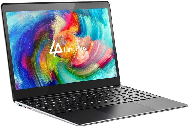LincPlus 1315E P1 Notebook Full HD 13,3 Zoll Laptop, Intel Celeron N4000 4GB RAM 64GB eMMC lüfterlos
