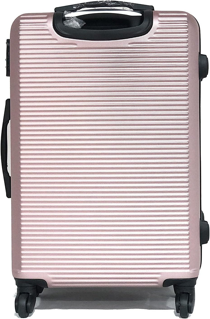 Koffer für mittelgrosse Kabine, gross, mit oder ohne Kosmetiktasche – französische Marke Roségold, 5