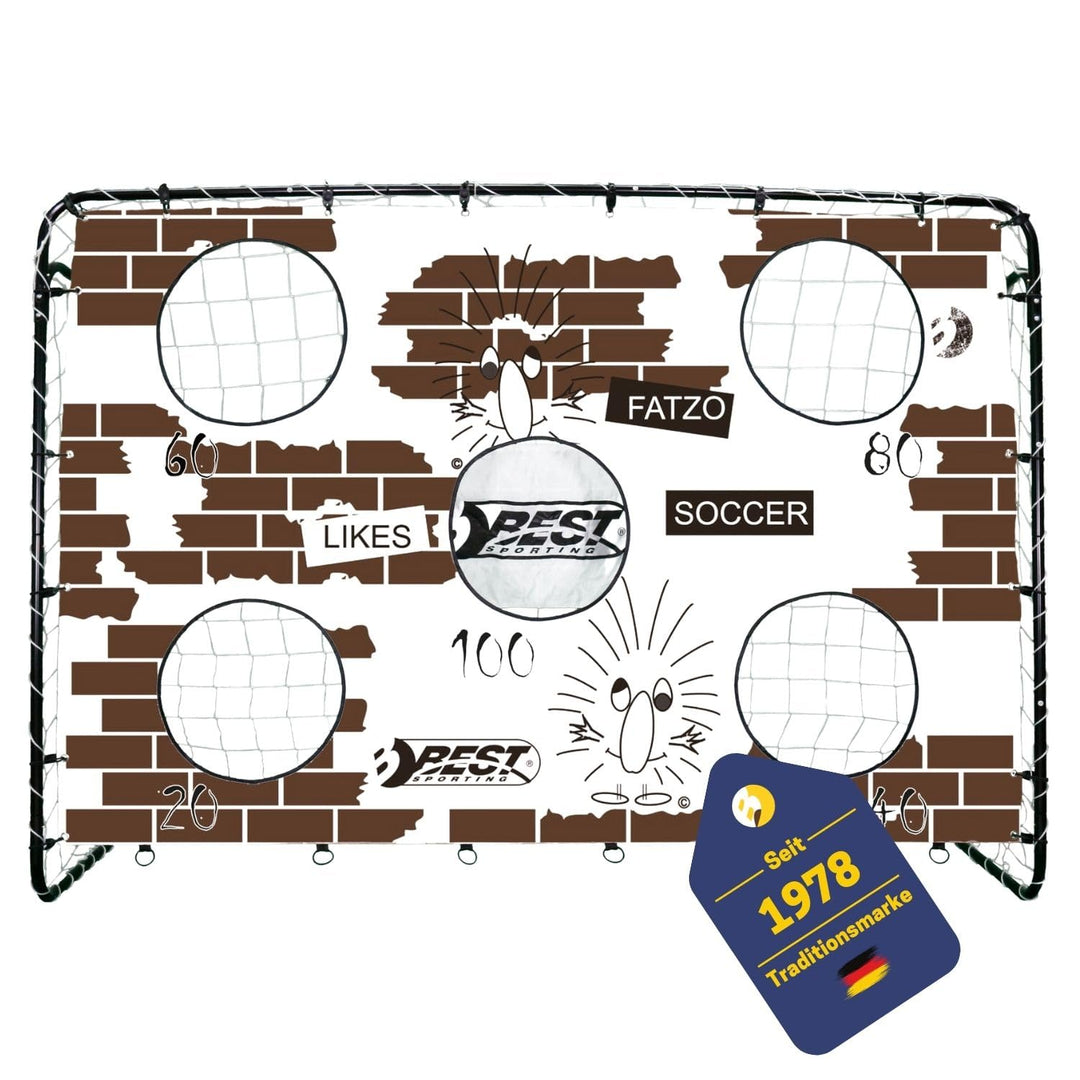 Best Sporting Fussballtor mit Torwand I Fussball Tor 213cm x 152cm I Fussballtor Kinder mit verschie