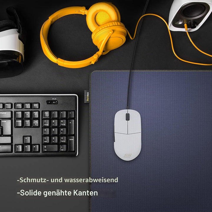 ENDGAME GEAR MPC450 Cordura® Gaming-Mauspad, 45 x 40 cm, Cordura-Gewebe, rutschfest, Dunkelblau