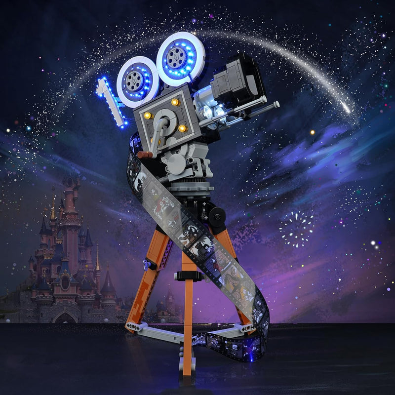 cooldac Led Licht Kit für Lego 43230 Disney Kamera Hommage an Walt Disney(Nur Beleuchtung, Kein Lego