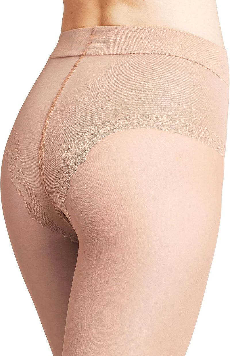FALKE Damen Shaping Top 20 DEN Strumpfhose transparent matt formt Bauch und Hüfte Stützstrumpfhose f