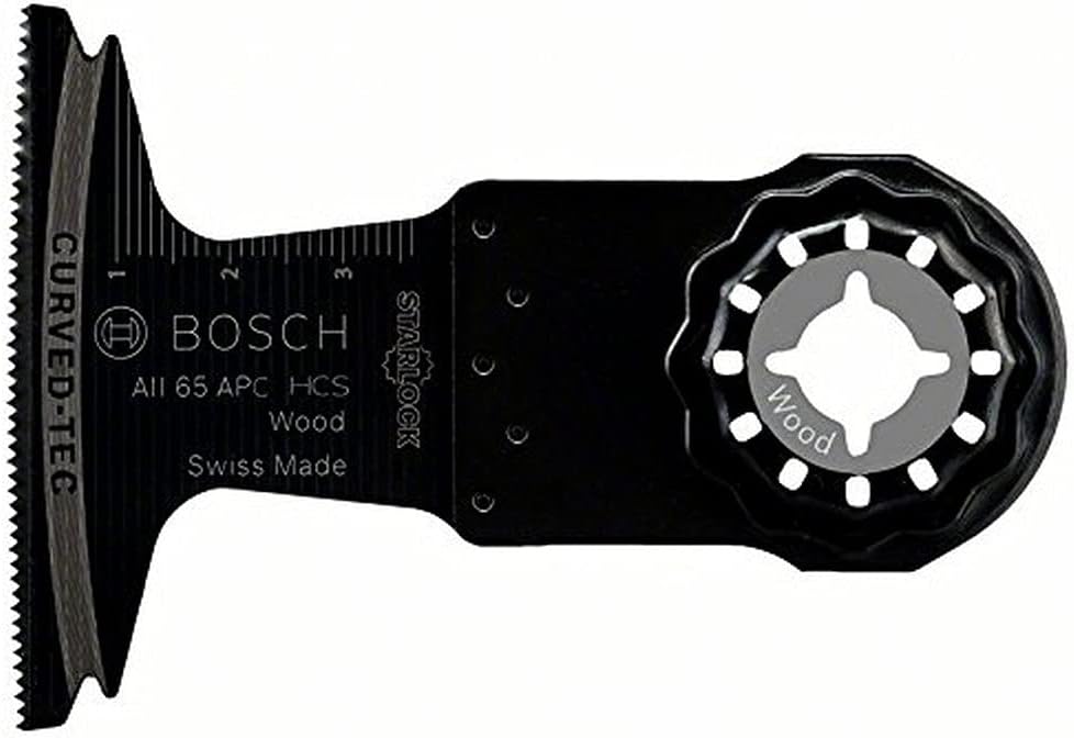 Bosch Professional 5x HCS Tauchsägeblatt AII 65 APC (für Weichholz, 40 x 65 mm, Zubehör Multifunktio