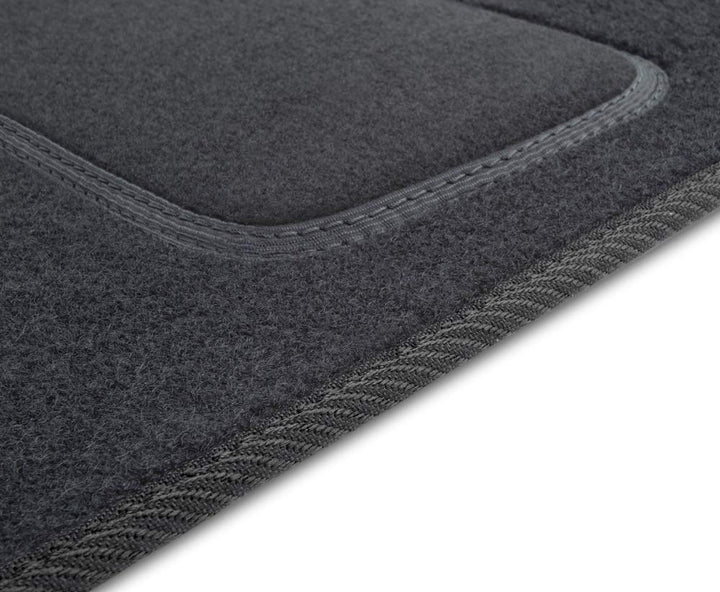 MOTOS Standard Velours-Fussmatten passend für Audi TT II 8J 2006-2014 - Standard, Gewebt, Schwarz fu
