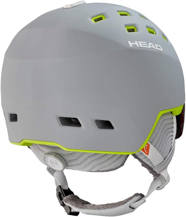 HEAD Rachel Helm 2021 Grey/Lime XS-S, XS-S