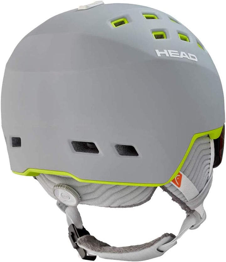 HEAD Rachel Helm 2021 Grey/Lime XS-S, XS-S