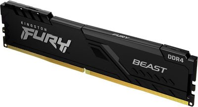 Kingston FURY Beast 16GB (2x8GB) 3200MHz DDR4 CL16 Desktop Speicher Kit mit 2 KF432C16BBK2/16 16GB K