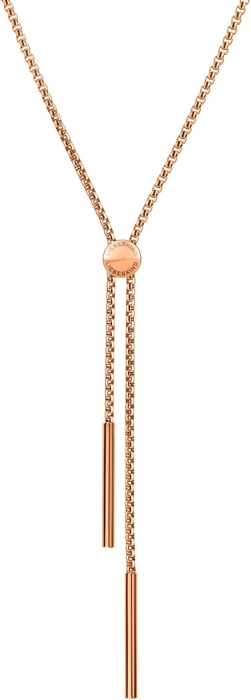 Liebeskind Ankerkette Edelstahl 85 cm Roségold Single, Roségold Single