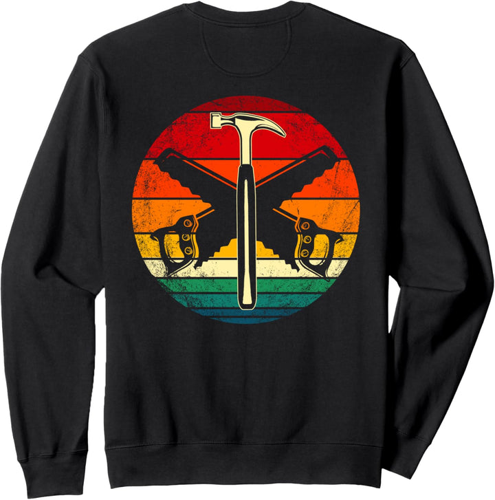 Zimmermann Geschenke Design auf der Rückseite der Kleidung Sweatshirt