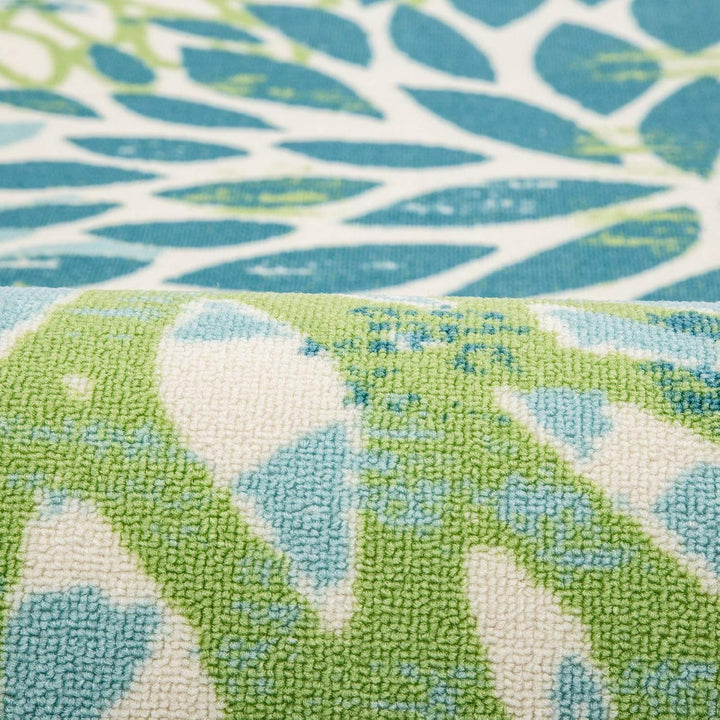 TALETA Fussmatte Outdoor Teppich Wetterfest,Outdoor Fussmatte, Gross: 50 x 80 cm 02 Tropische Pflanz
