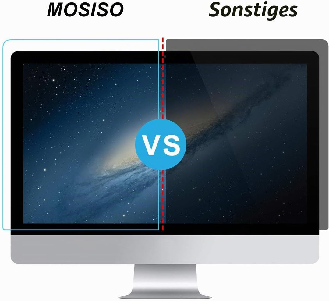 MOSISO 25-27 Zoll Computer Blaulicht Blockierende Displayschutz Anti-UV Augenschutz Filterfolie für