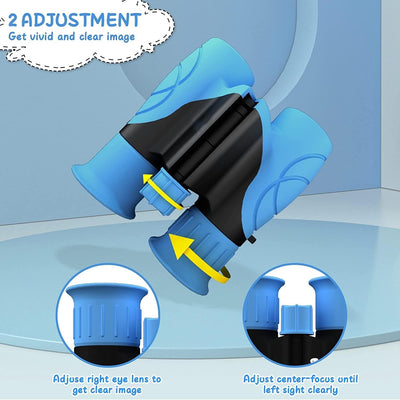 Fernglas für Kinder, 8x21 Ferngläser Klein Fernglas Klein für Erwachsene und Kinder, HD Feldstecher