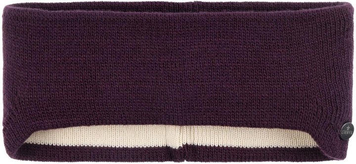 LIERYS Mono Classic Stirnband Damen/Herren (7,5 cm breit) - Made in Germany - Ohrenwärmer gefüttert