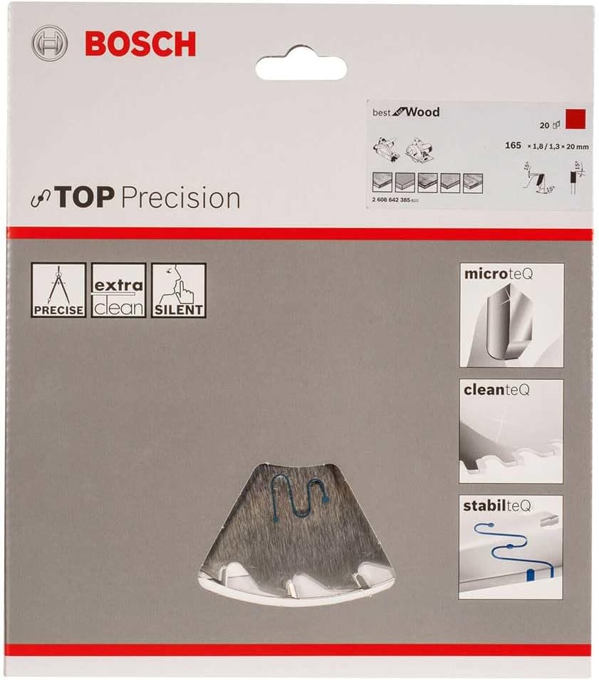 Bosch Accessories Bosch Professional 1x Kreissägeblatt Top Precision Best für Wood (Holz, Sägeblatt