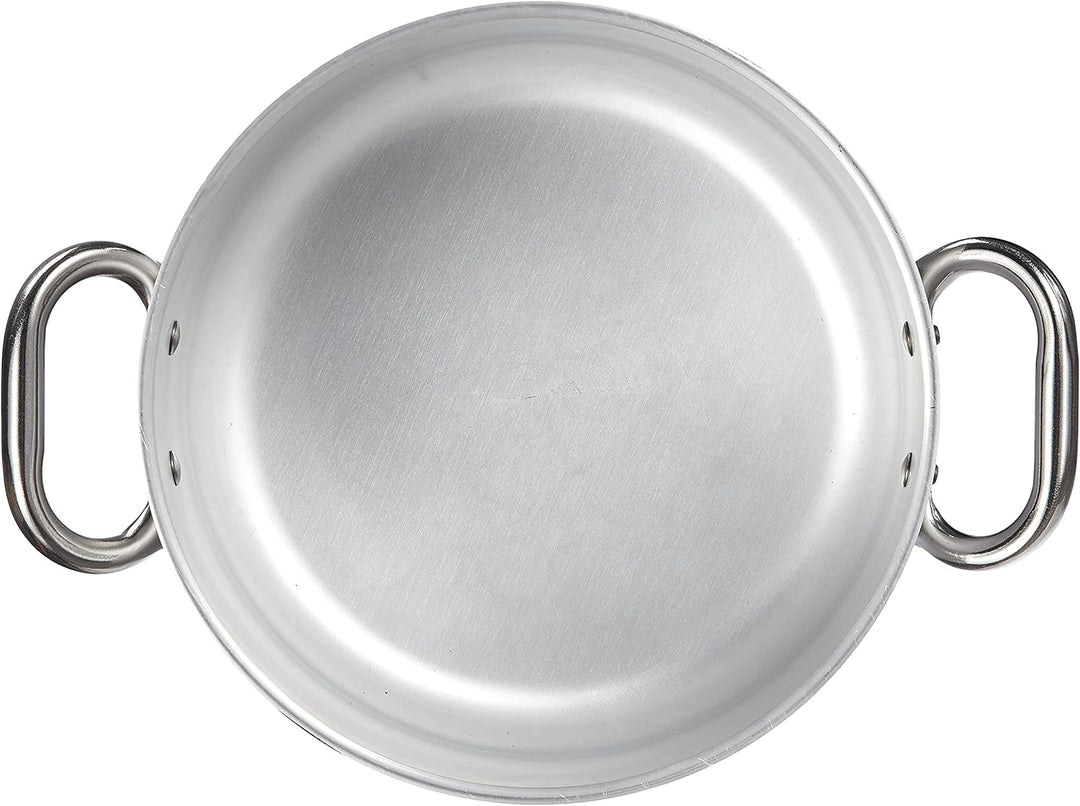 Pentole Agnelli ALMR1104524Hochstrahlender zylindrischer Auflauf, professionelles Aluminium 5 mm, 24
