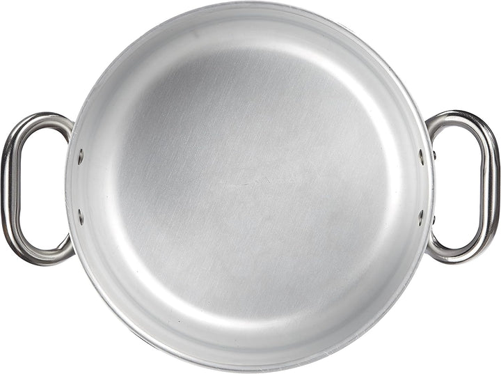 Pentole Agnelli ALMR1104524Hochstrahlender zylindrischer Auflauf, professionelles Aluminium 5 mm, 24