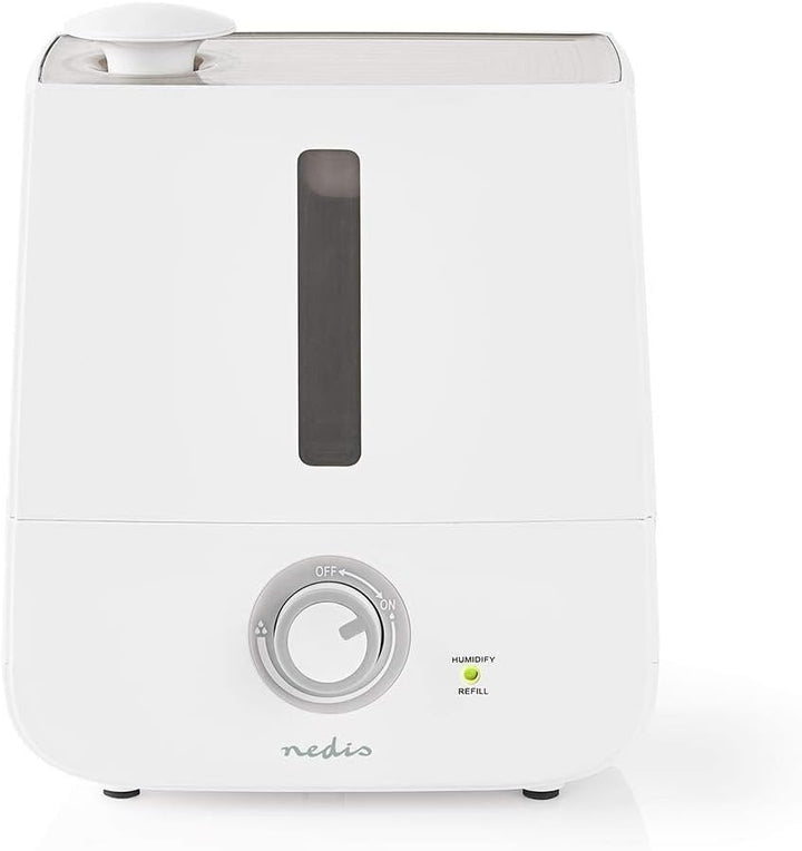 Nedis - Befeuchter - 2,8 l - Kühlnebel - Automatischer Stopp - Einfach einstellbar - Für gesundes, g