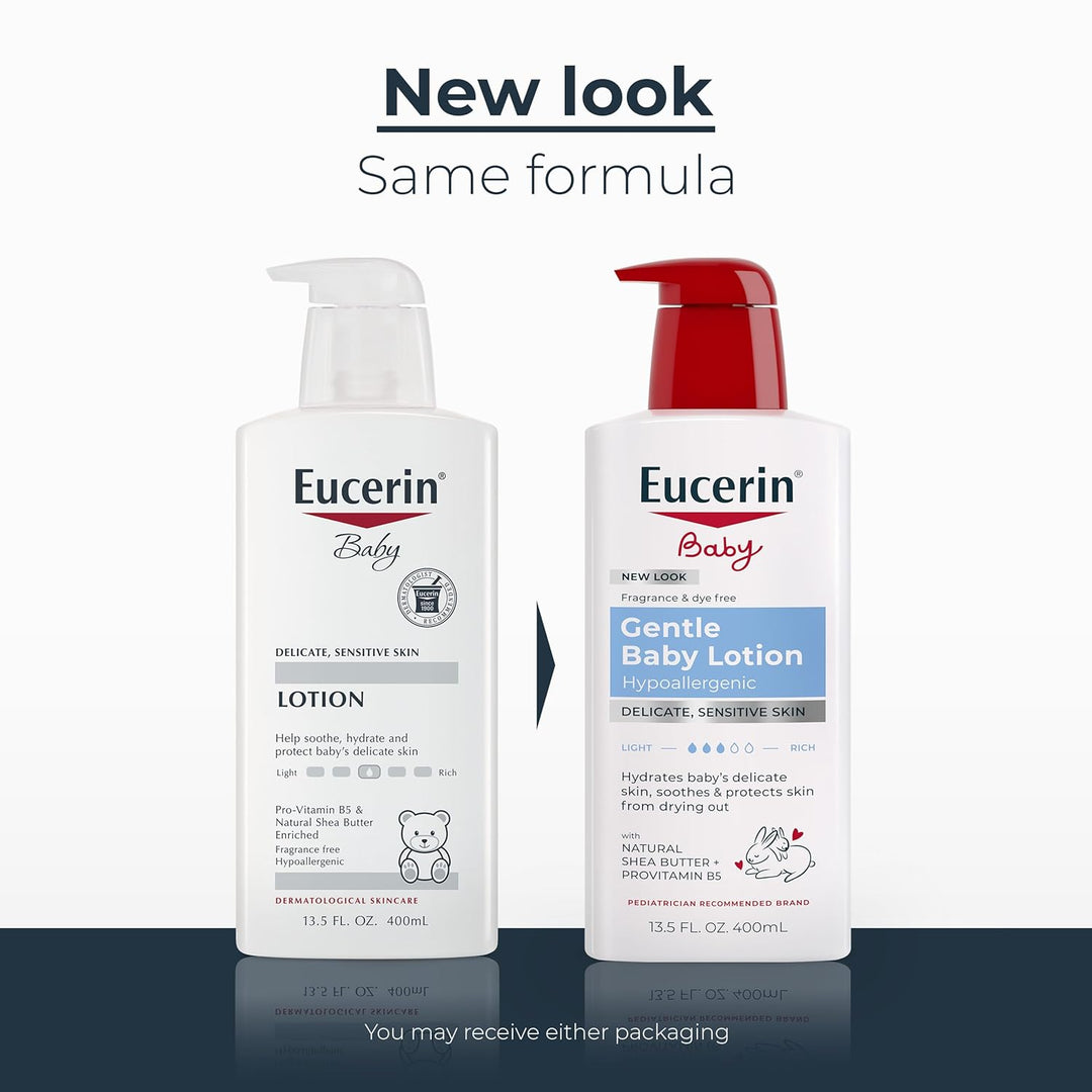 Bébé, Lotion, Sans Parfum, 13,5 fl oz (400 ml) Eucerin
