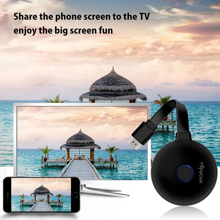 TVPeCee Wireless HDMI Streaming: 2er Pack WLAN-HDMI-Streaming-Empfänger für Miracast, AirPlay & DLNA