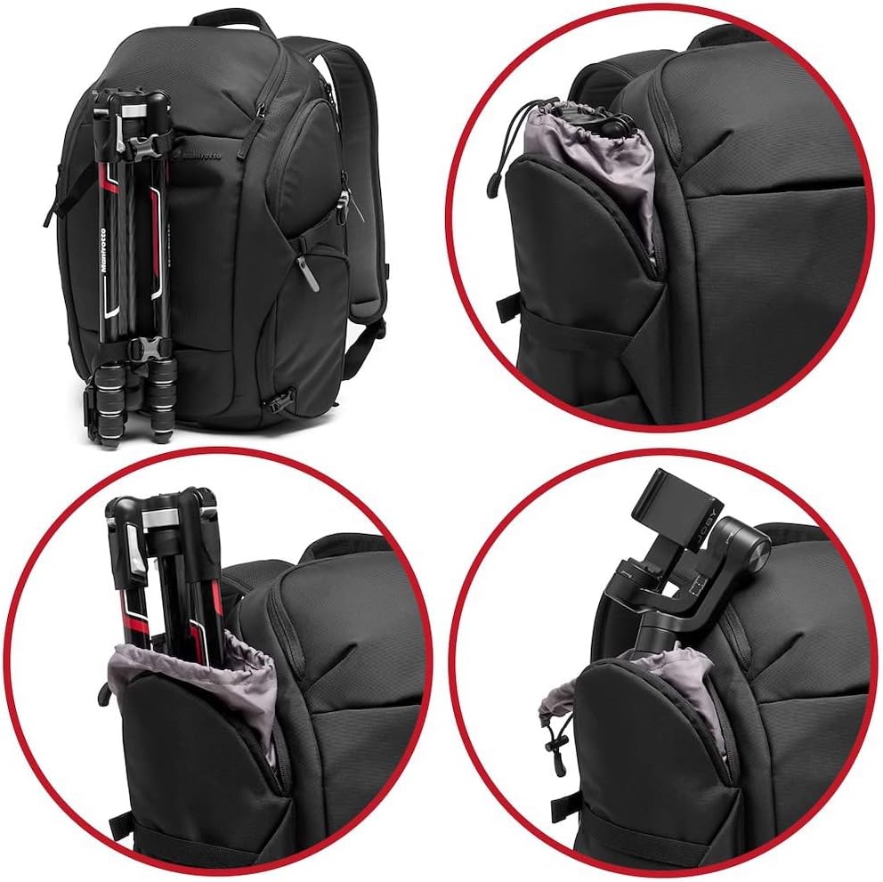 Manfrotto Advanced Travel III Fotorucksack für Kamera und Laptop, Tasche für Spiegelreflexkamera mit