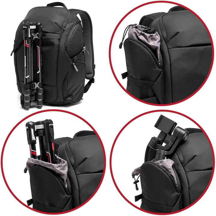 Manfrotto Advanced Travel III Fotorucksack für Kamera und Laptop, Tasche für Spiegelreflexkamera mit