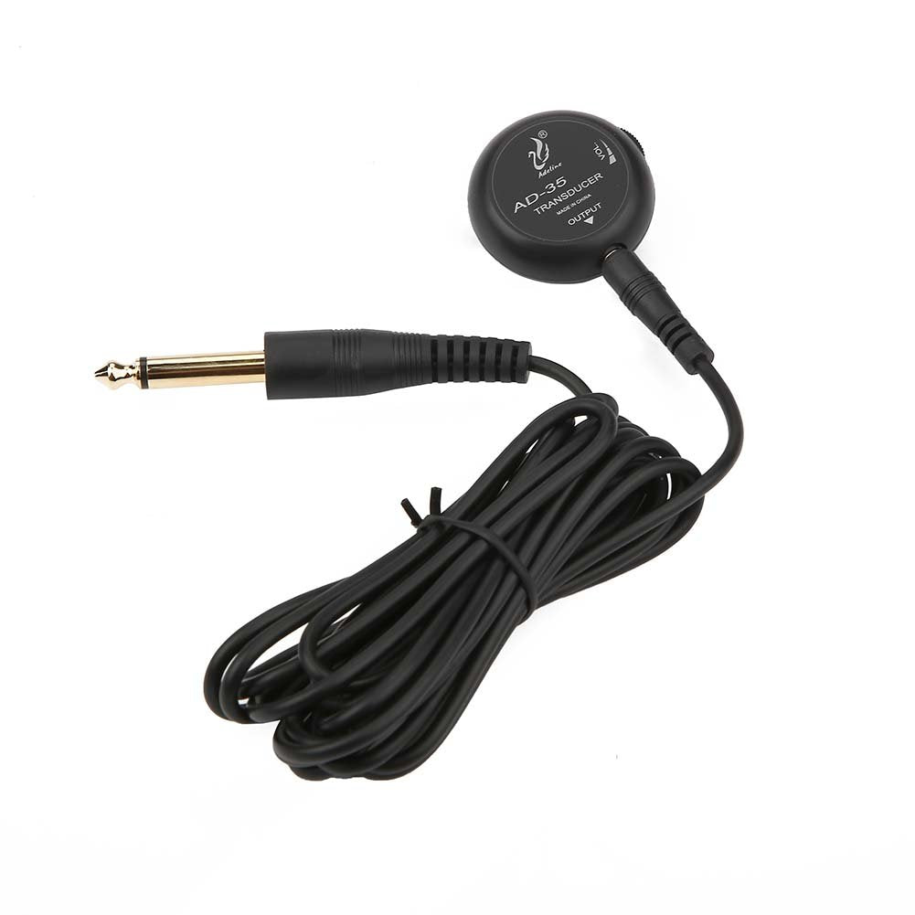 Odorkle Gitarren-Tonabnehmer, Mini-Piezo-Tonabnehmer, Akustikgitarren-Wandler für Akustikgitarre, Vi
