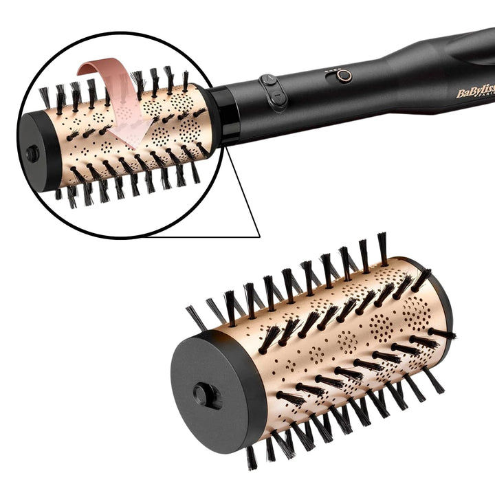 BaByliss 50mm Ø Rotierende Volumenbürste für AS970E Big Haur Lusxe Warmluftbürste, Ersatzteil für Or