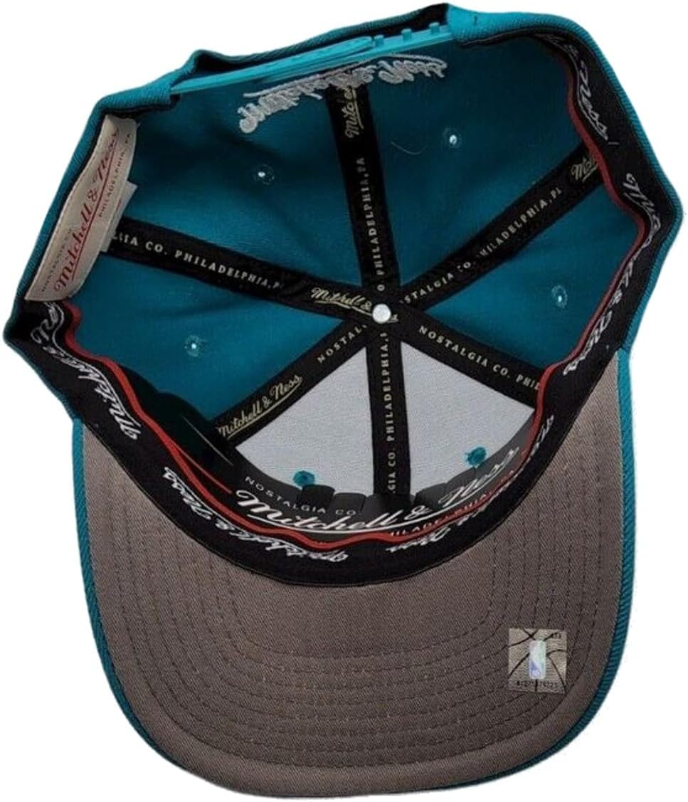 Mitchell & Ness NBA Stretch Snapback Cap Charlotte Hornets Team Ground 2.0 Teal