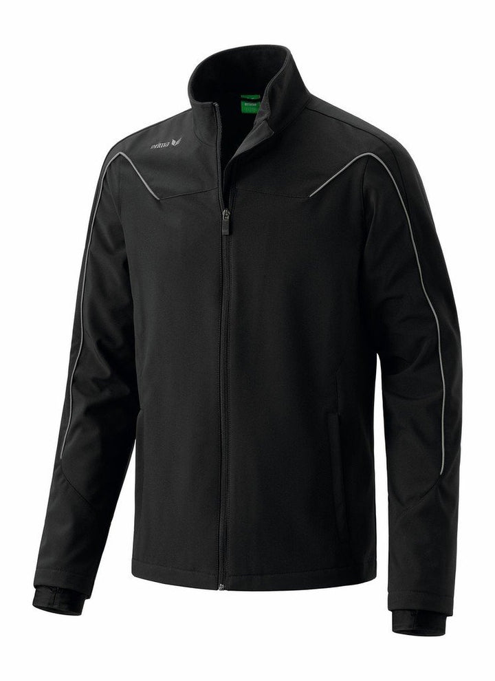 Erima Damen Jacke Shooter Softshell, schwarz/granite 48 schwarz/granite, 48 schwarz/granite