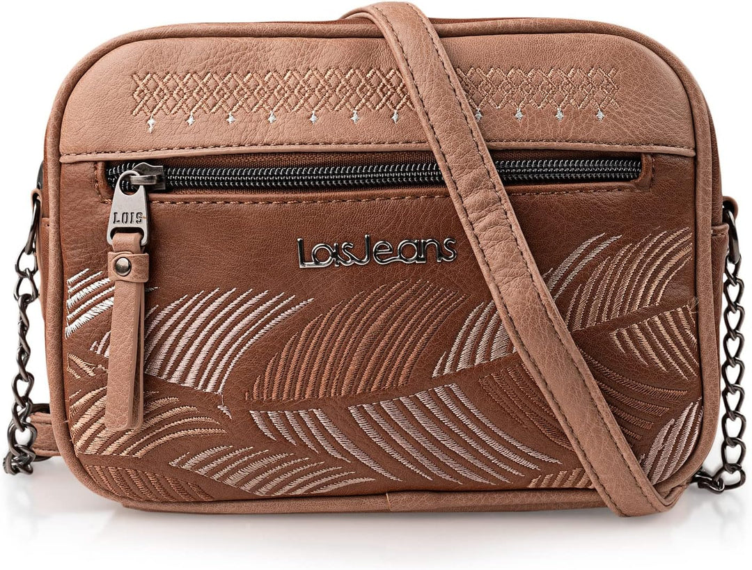 Lois - Handtasche Damen Umhängetasche Damen Klein & Stilvoll Handtasche Damen Umhängetasche Crossbod