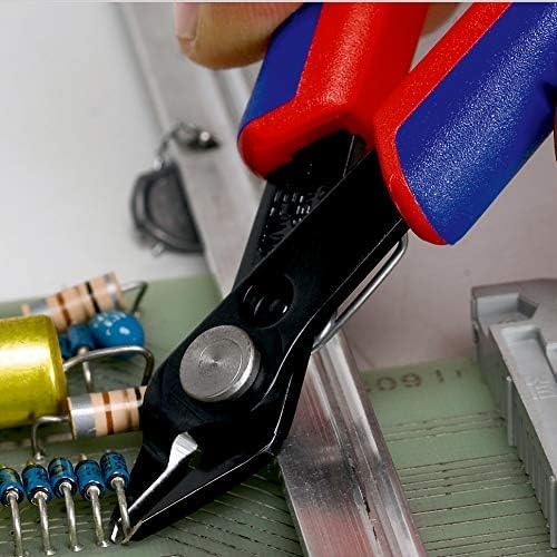 KNIPEX Electronic Super Knips brüniert, mit Mehrkomponenten-Hüllen 125 mm (SB-Karte/Blister) 78 61 1