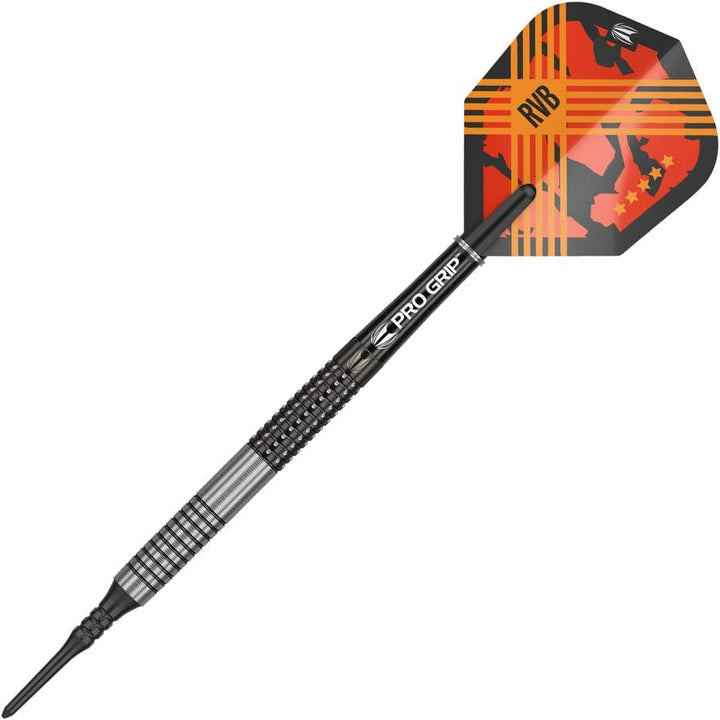 Target Darts Raymond Van Barneveld RVB 95 3 Gen 95% Wolfram Softdarts-Set 18gr, 18gr