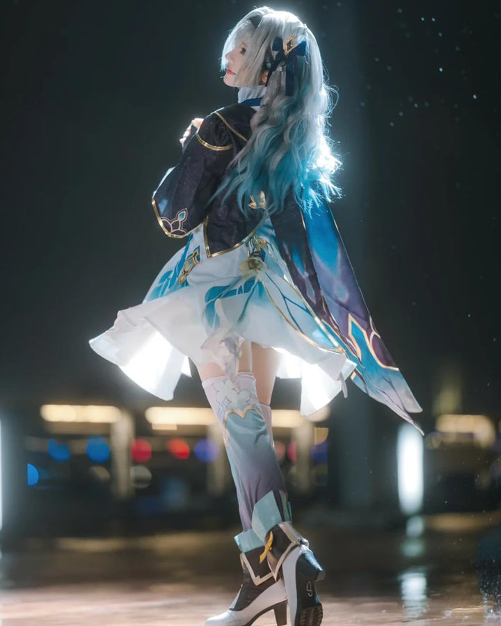 CR ROLECOS Honkai Star Rail March 7th Anaxa Cosplay Kostüm Outfit Spielfiguren Uniform Full Set Hall