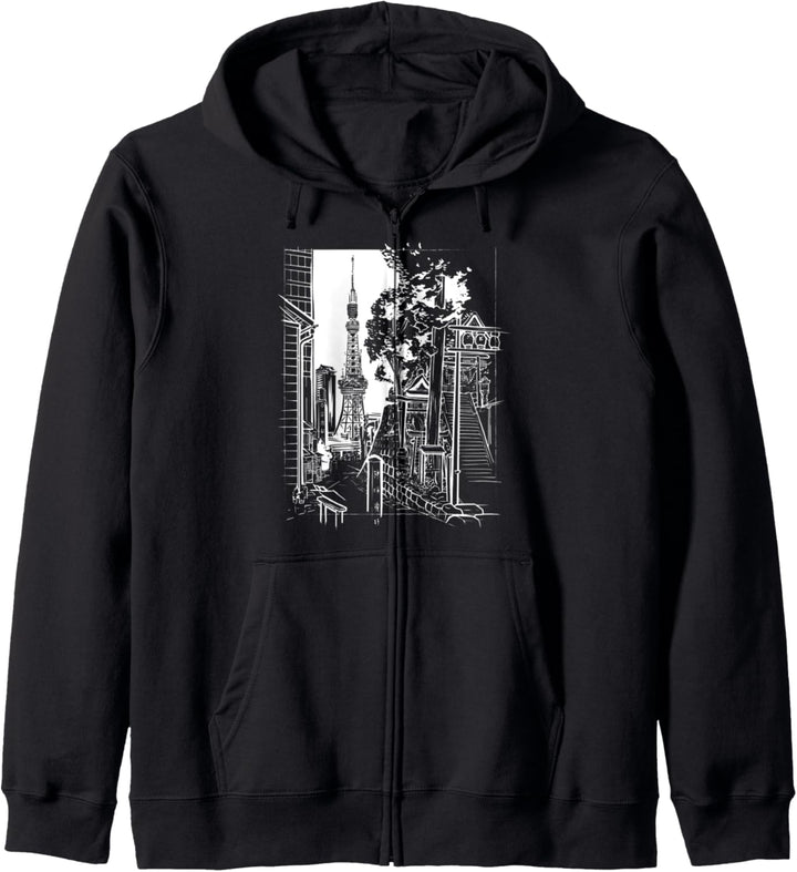 Japanese Aesthetic Clothes Tokyo Artsy Fashion Japan Art Kapuzenjacke