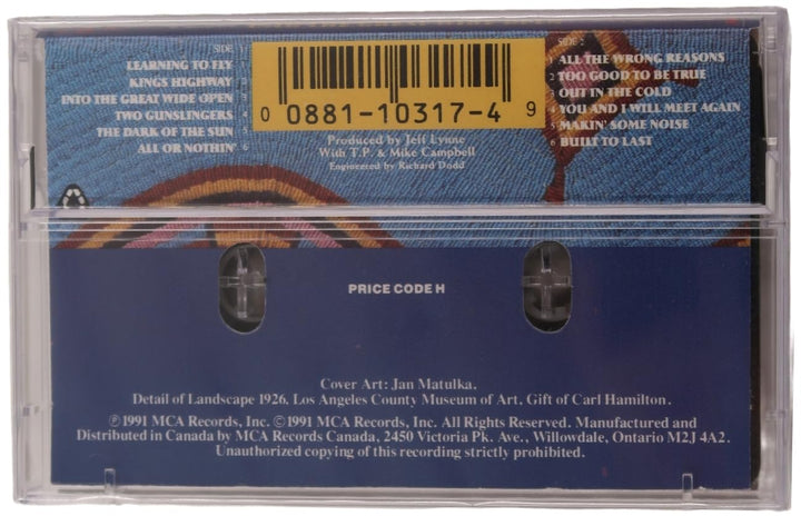 Into the Great Wide Open, Audio, Kassette