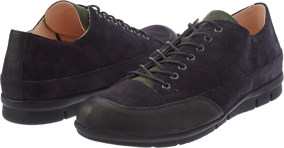 Think! Herren King Chromfrei Gegerbte Nachhaltige Wechselfussbett Schnürhalbschuhe 47 EU 8000 Oceano