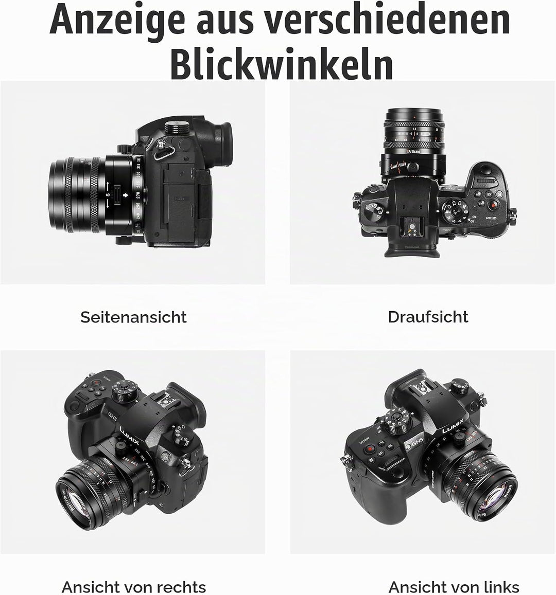 7artisans 50mm F1,4 Tilt-Shift-Objektiv mit APS-C-Rahmen und 2-in-1-Kompatibilität für spiegellose F