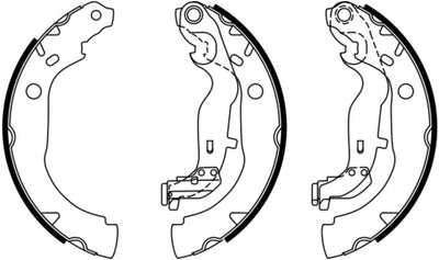 Bosch Bremsbackensatz (0 986 487 774)