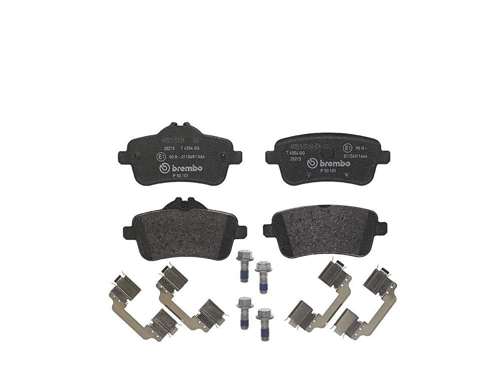 Brembo P50101 Hintere Bremsbeläge, Anzahl 4