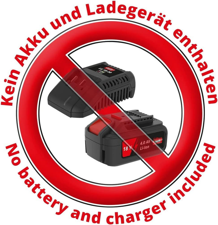Güde Akku Hobel HO 18-0 (18 V, max. 82 mm Hobelbreite, Spantiefe max. 1,5 mm, massive Alu-Fussplatte
